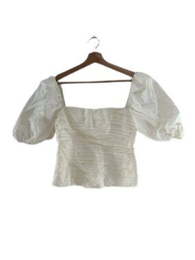 Reformation cotton bridal top